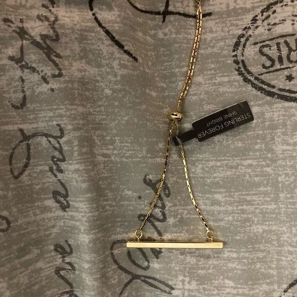 NWT Sterling Forever bar adjustable bracelet with “Not all who wander are lost”. - Picture 5 of 5